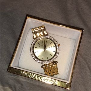 Gold Micheal Kors Watch
